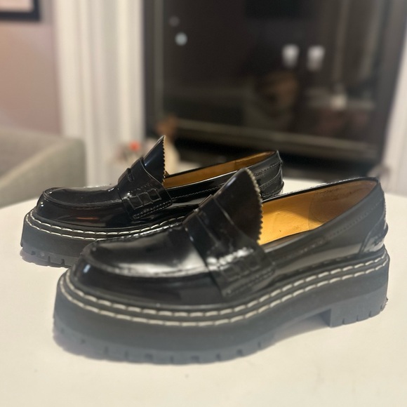 Proenza Schouler black lug sole loafers - Picture 5 of 8